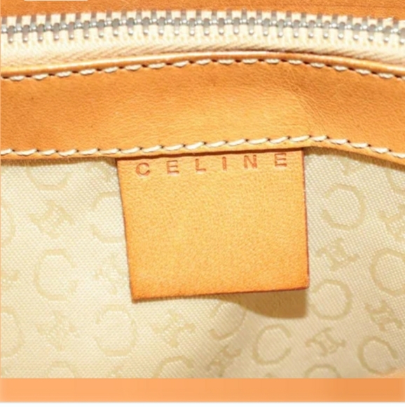 Authentic Celine Suede mini handbag - Picture 5 of 10